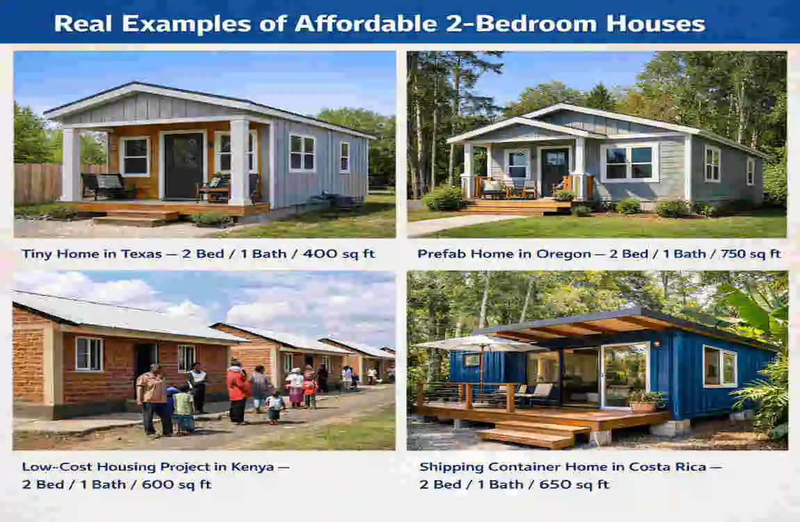 Affordable 2 Bedroom Houses