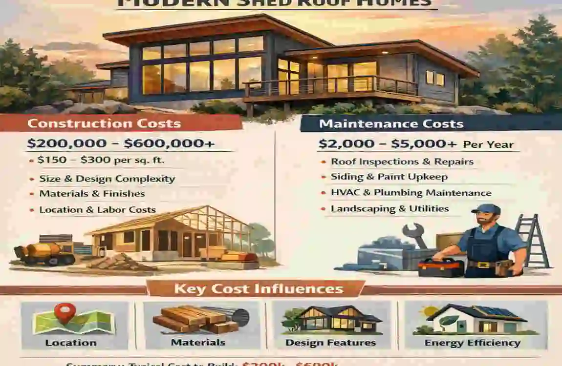 Modern Shed Roof Homes