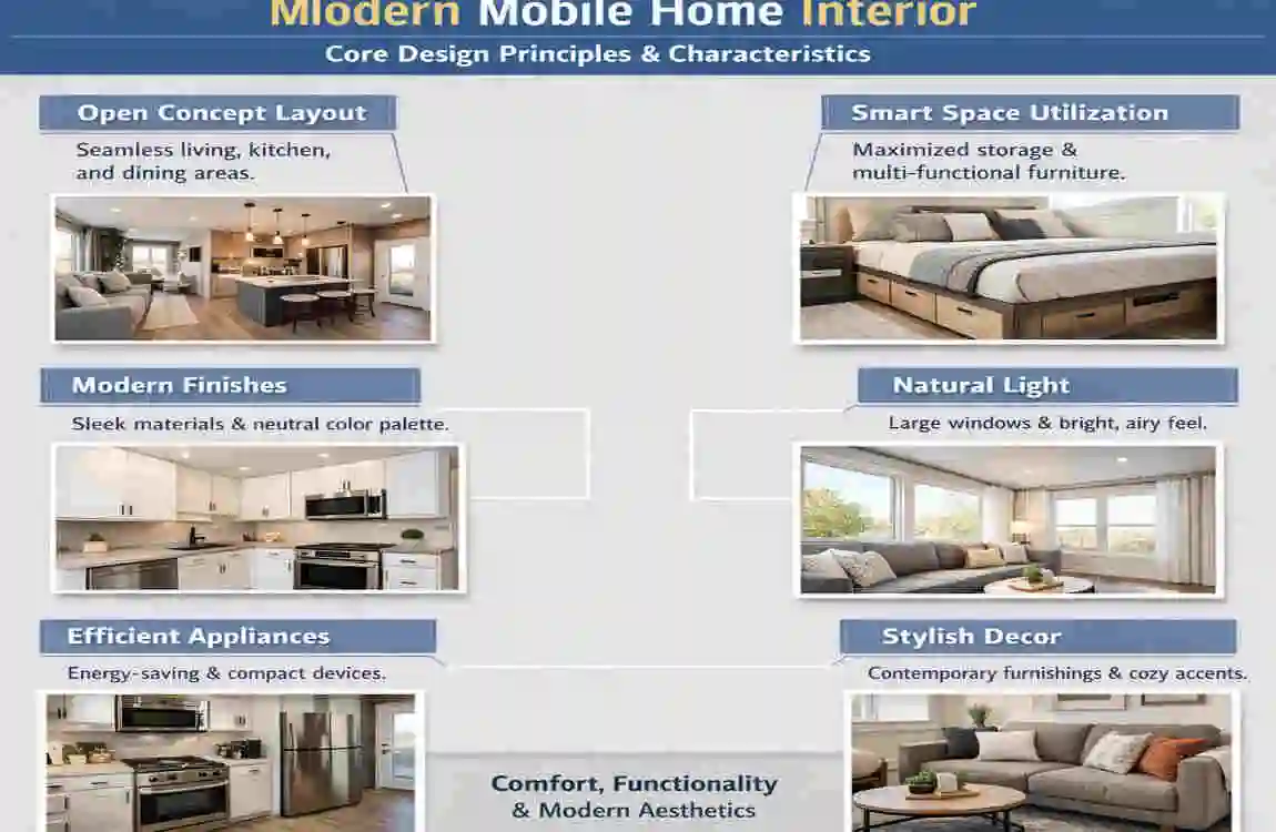 Modern Mobile Home Interio