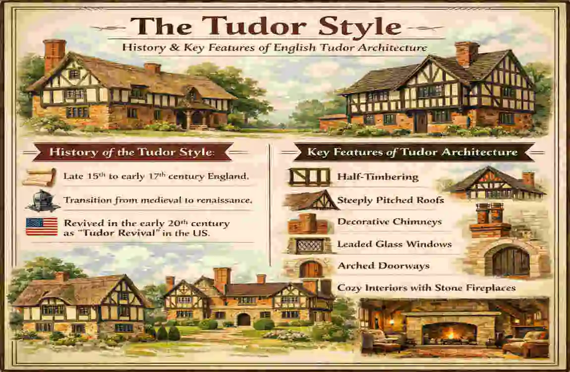 Modern English Tudor Home