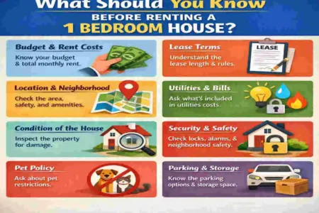 Renting a 1 Bedroom House?