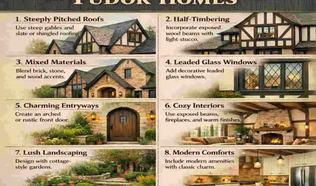 Modern English Tudor Home