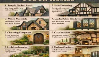 Modern English Tudor Home