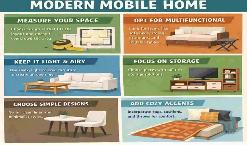 modern mobile home interior design