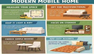 modern mobile home interior design