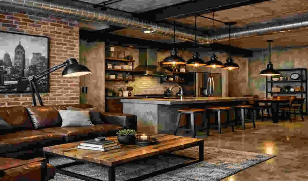 industrial modern homes