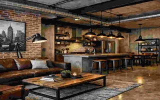 industrial modern homes