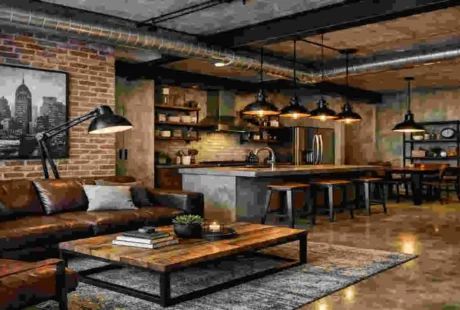 industrial modern homes