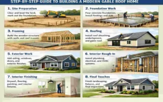 Modern Gable Roof Home