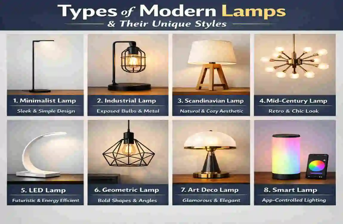 modern home decoration lamp matching styles guide