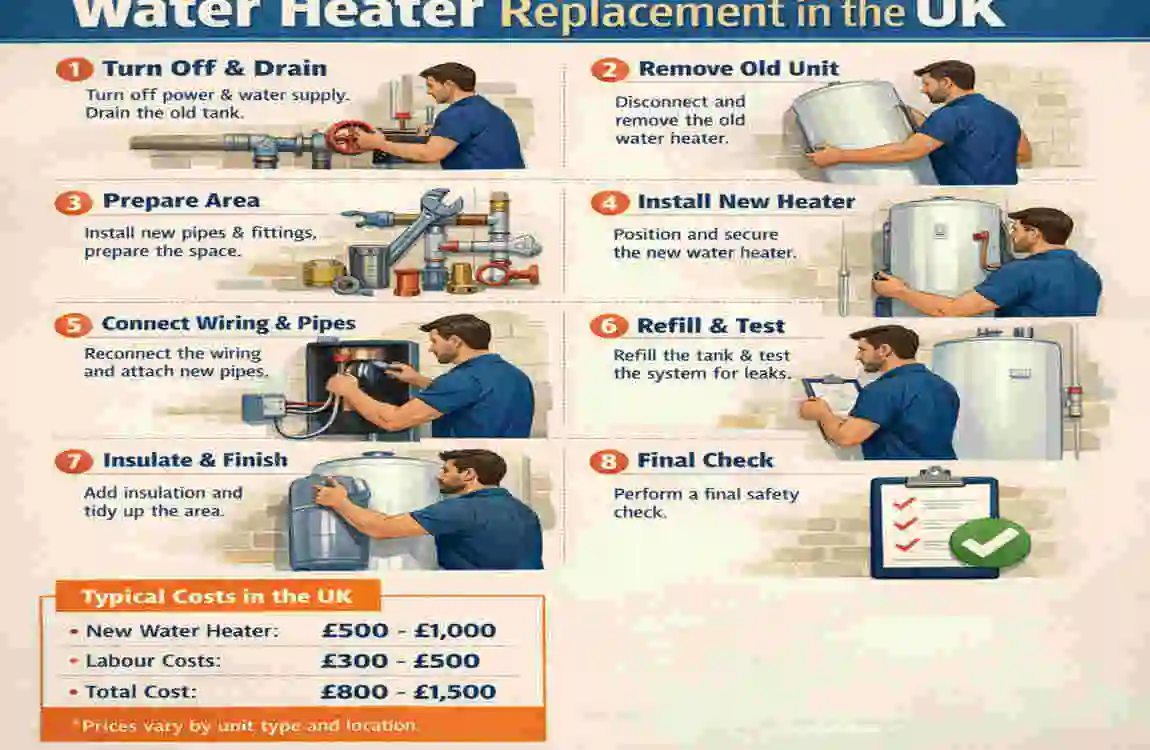 Water Heater Replacement Cost in the UK?
