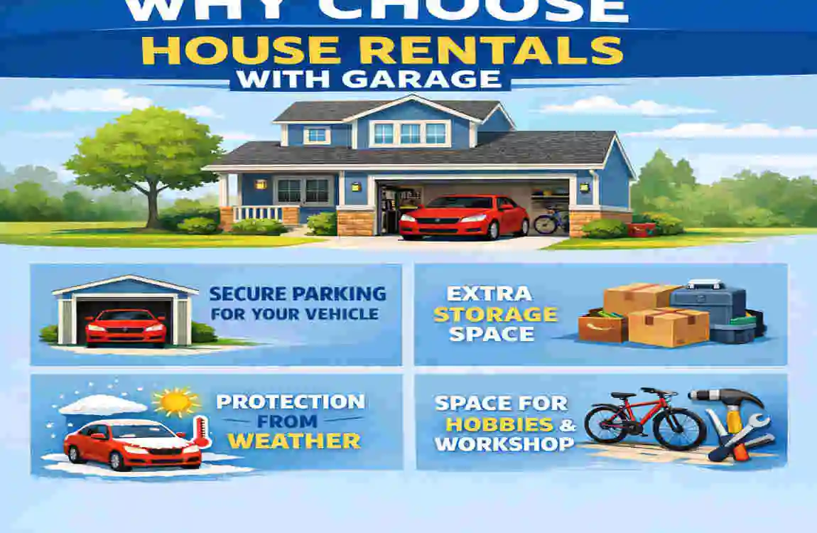house rentals with garage