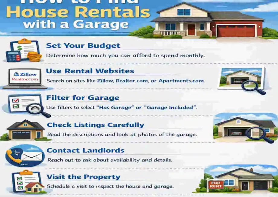 house rentals with garage