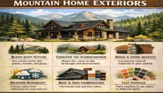 exterior modern mountain homes