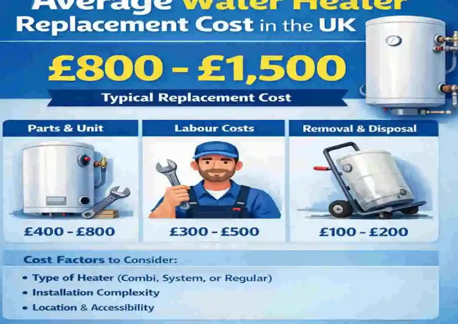 Water Heater Replacement Cost in the UK?