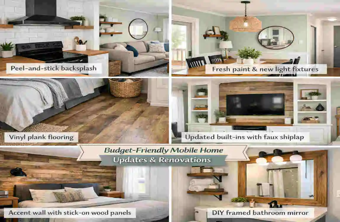 Modern Mobile Home Interio