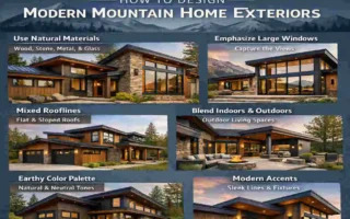 Modern Mountain Home Exteriors