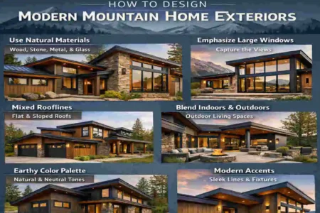 Modern Mountain Home Exteriors