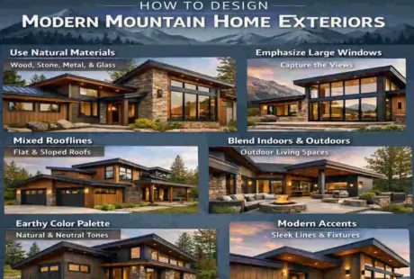 Modern Mountain Home Exteriors