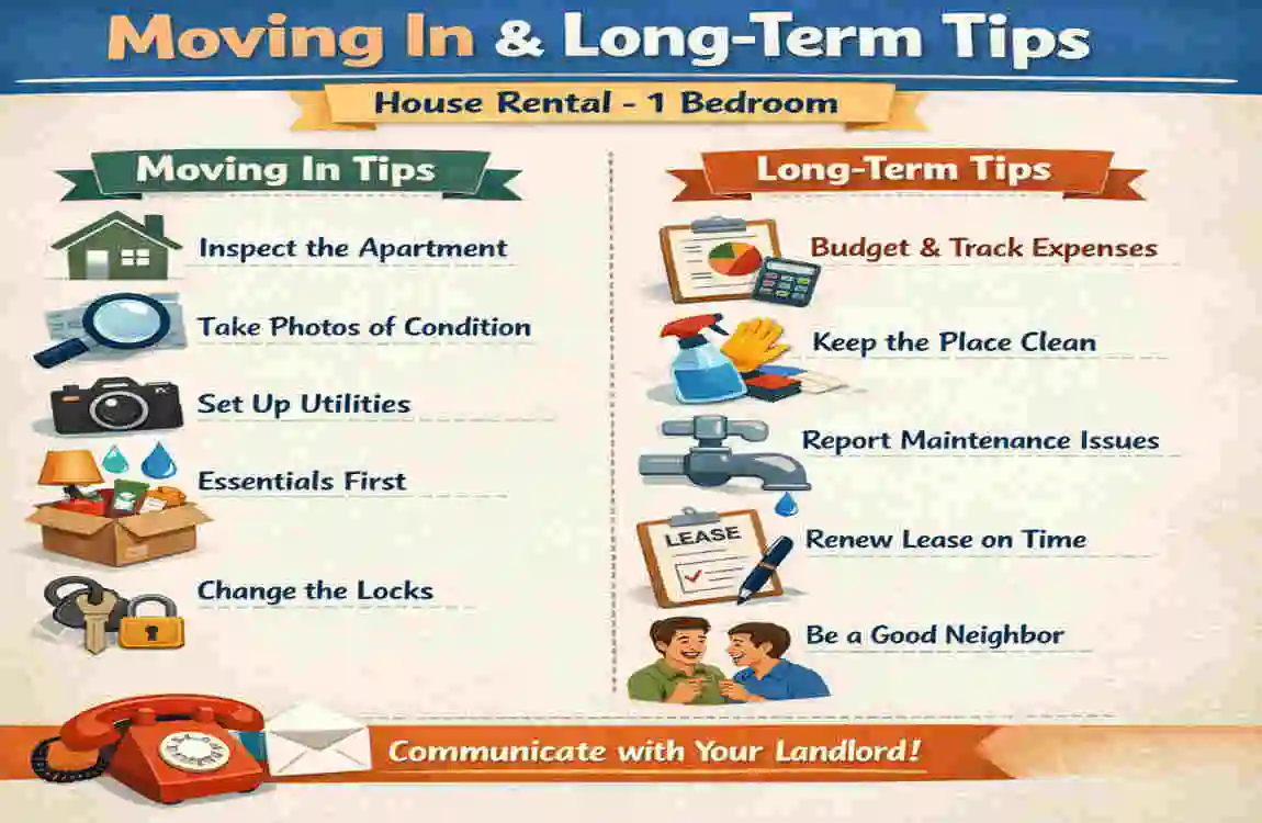 Renting a 1 Bedroom House?