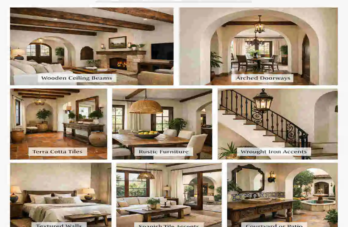 Modern Spanish Style Home Interiors