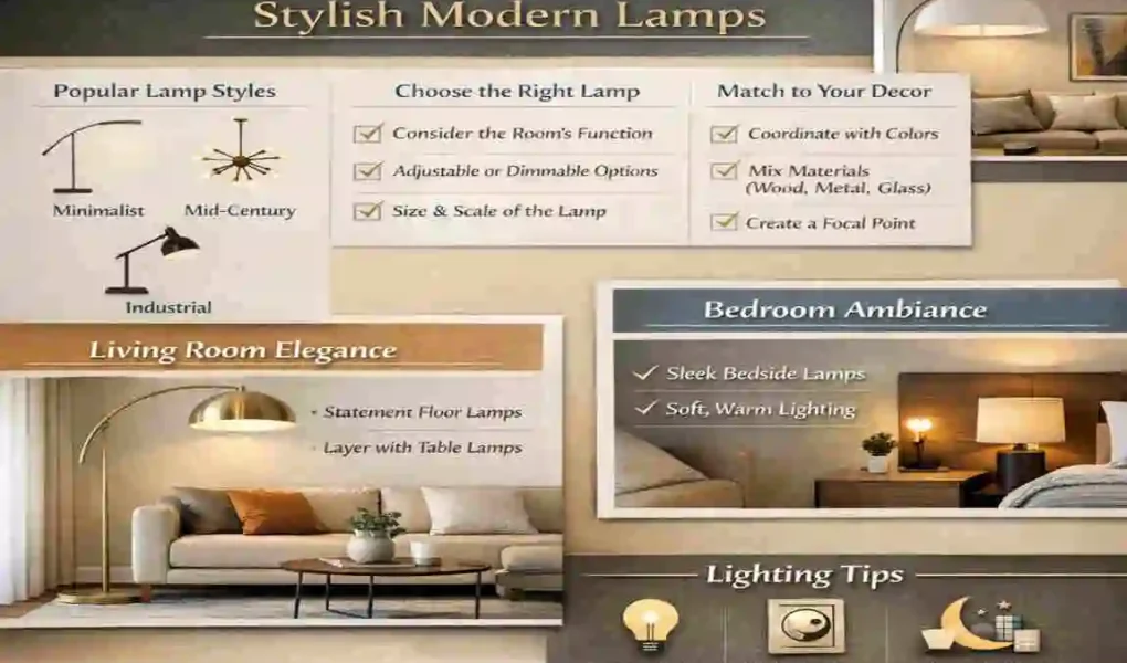modern home decoration lamp matching styles guide