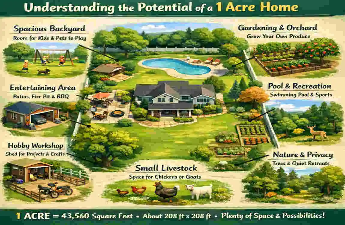 1 Acre Home