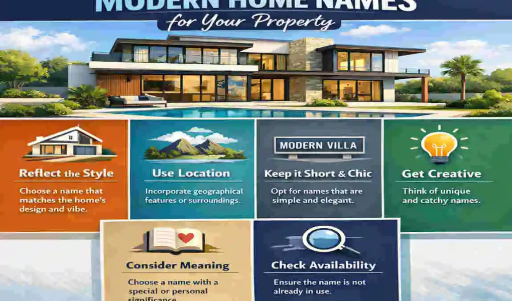 Modern Home Names
