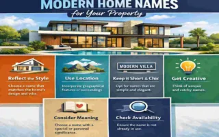 Modern Home Names