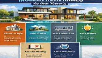 Modern Home Names