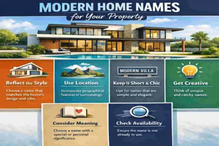 Modern Home Names