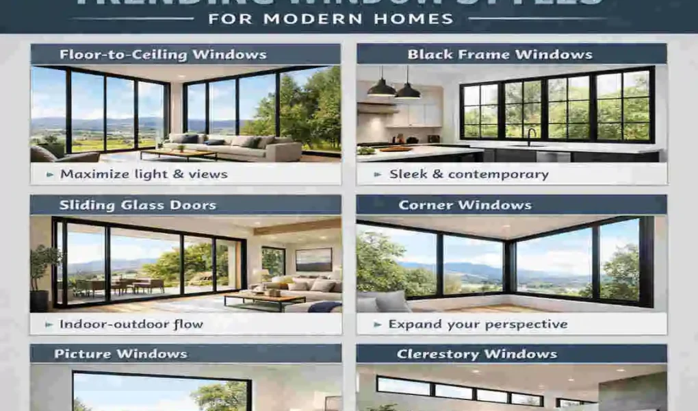 trending window styles for modern homes