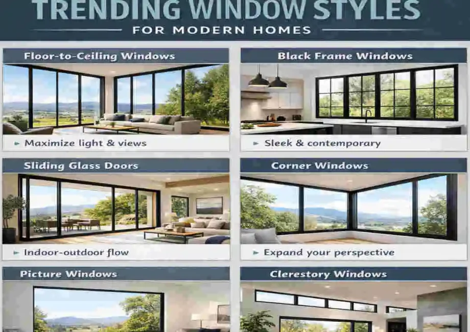 trending window styles for modern homes