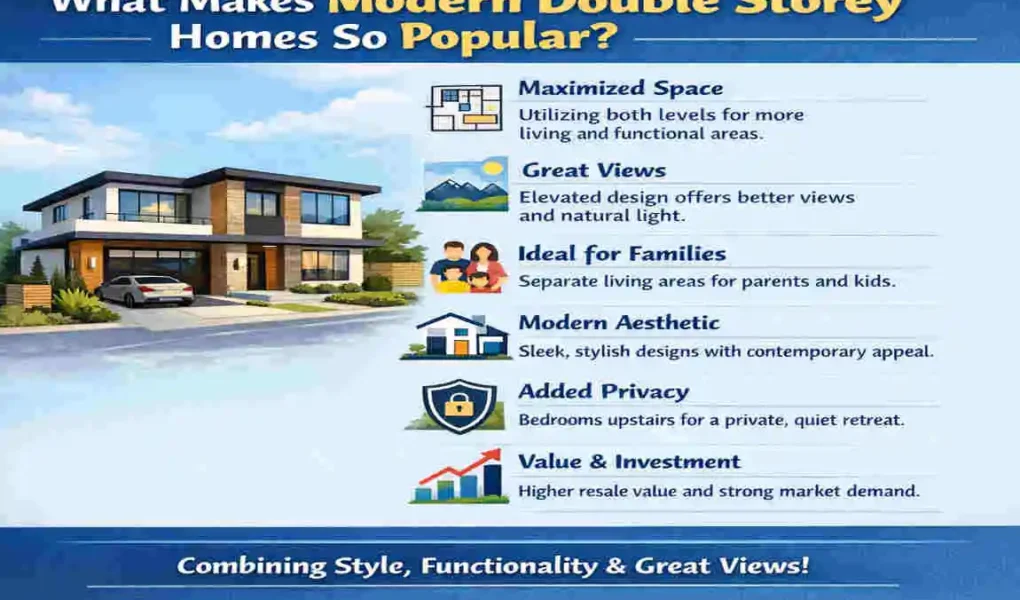 Modern Double Storey Homes