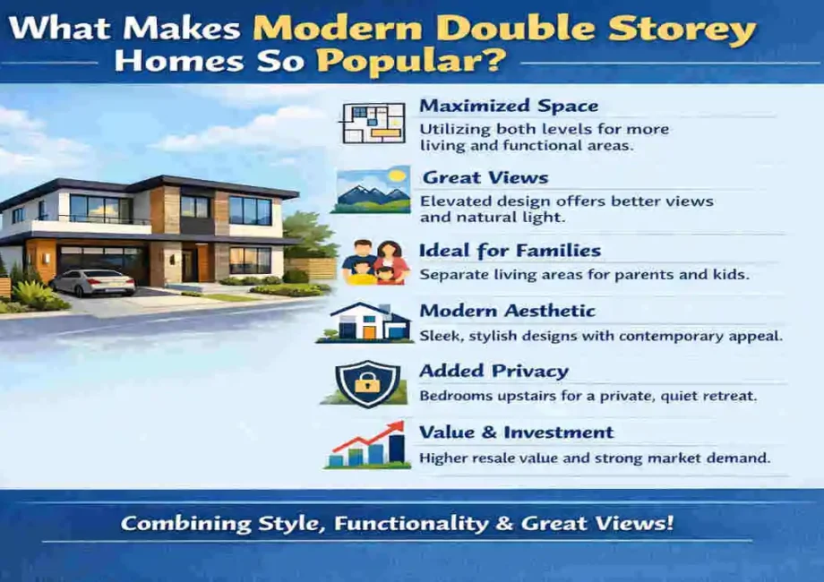 Modern Double Storey Homes