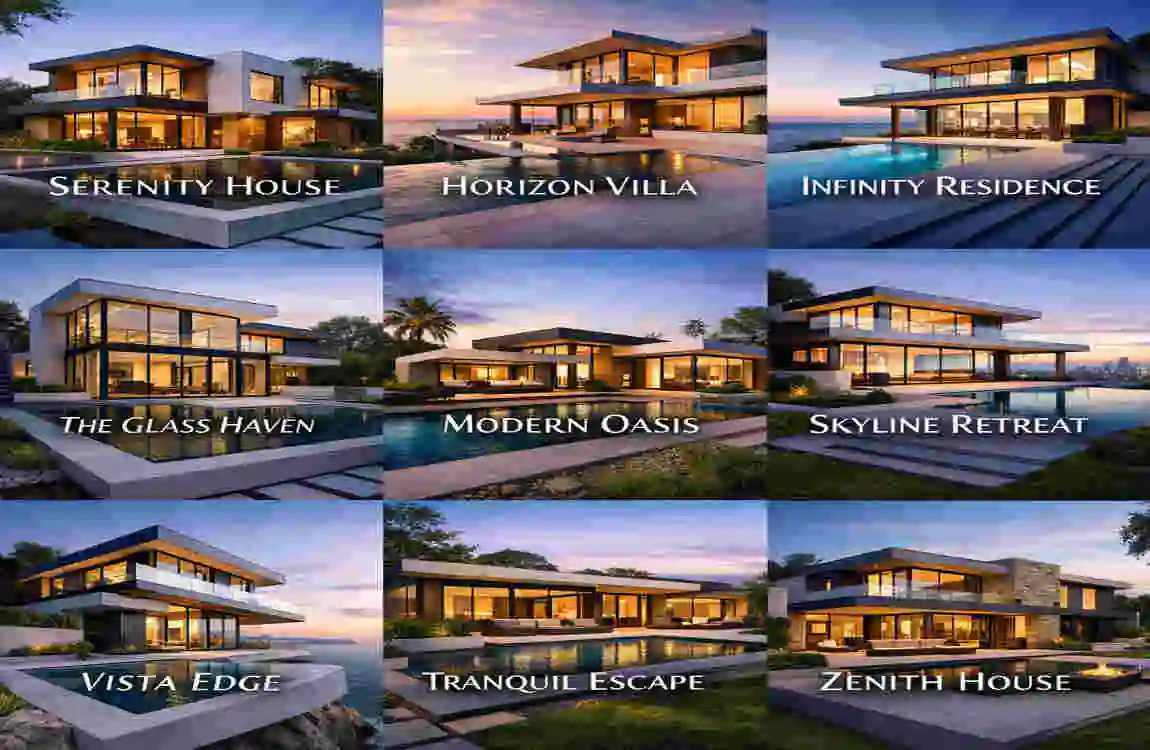 Modern Home Names