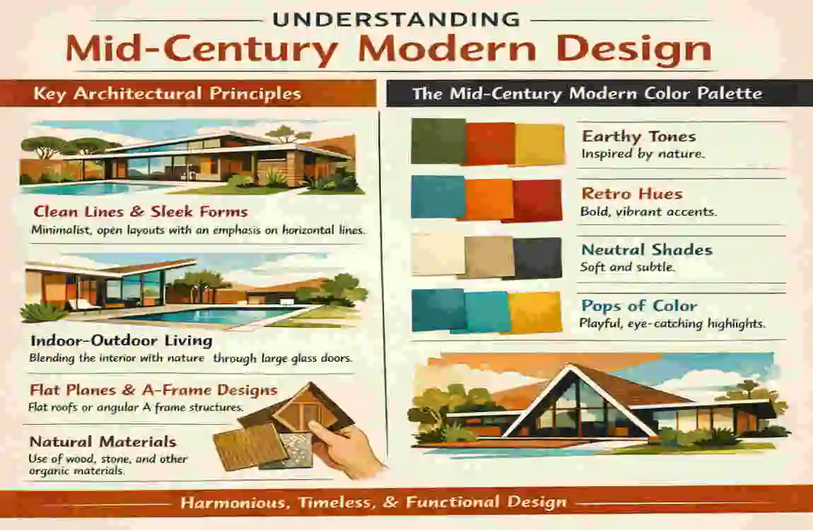 Colors for Mid Century Modern Homes?