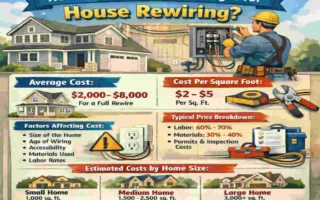 how much does rewiring a house cost