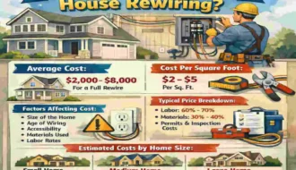 how much does rewiring a house cost