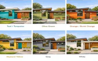 Colors for Mid Century Modern Homes?