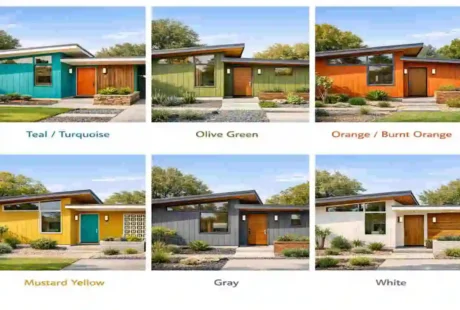 Colors for Mid Century Modern Homes?