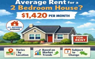 average 2 bedroom house rent
