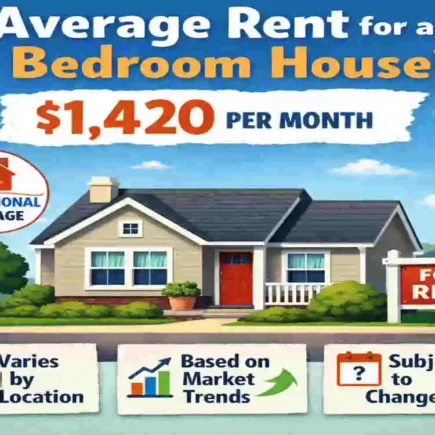 average 2 bedroom house rent