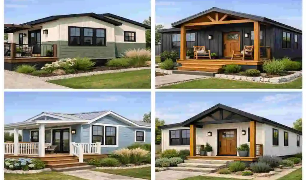 mobile home outside colors