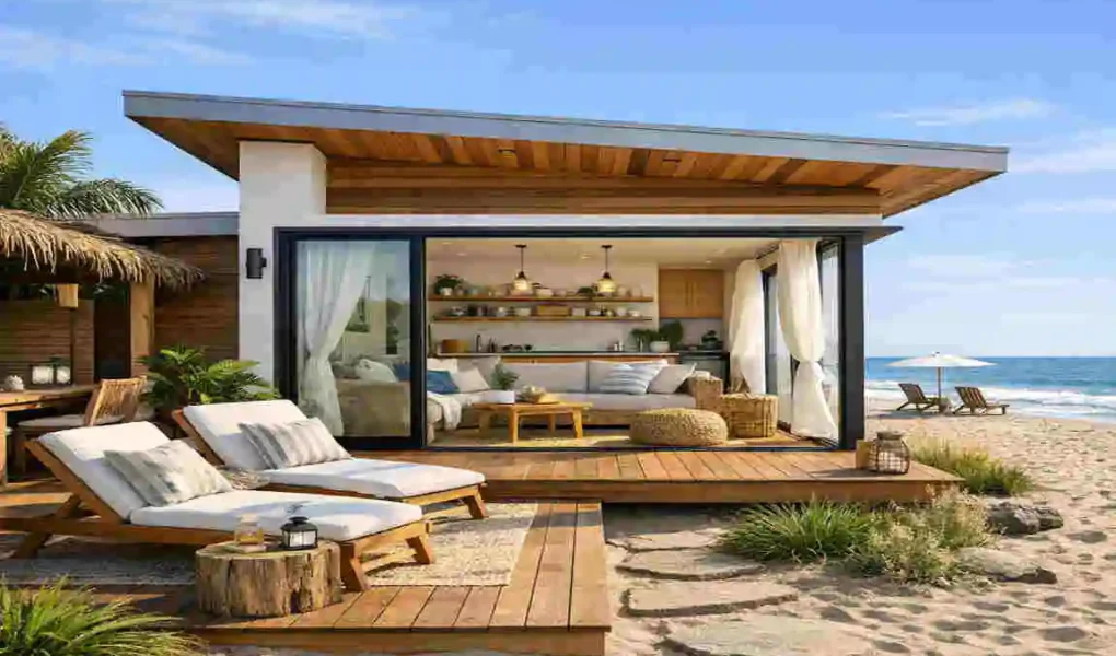 Small Modern Beach Home