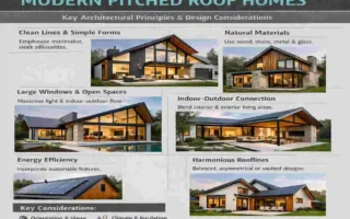 Modern Pitched Roof Homes