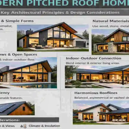 Modern Pitched Roof Homes