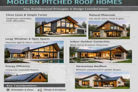 Modern Pitched Roof Homes