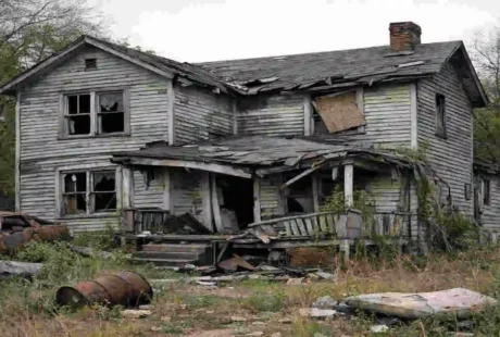 how to tell if a house is abandoned