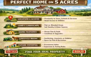 Homes on 5 Acres